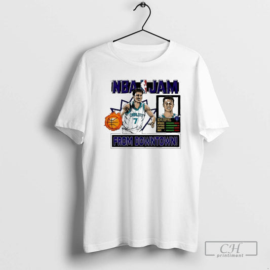 Premium Charlotte Hornets Nba Jam Hornets Kon Knueppel Shirt Sweater Hoodie, Sweatshirt | AU18TeeNovaLab.com