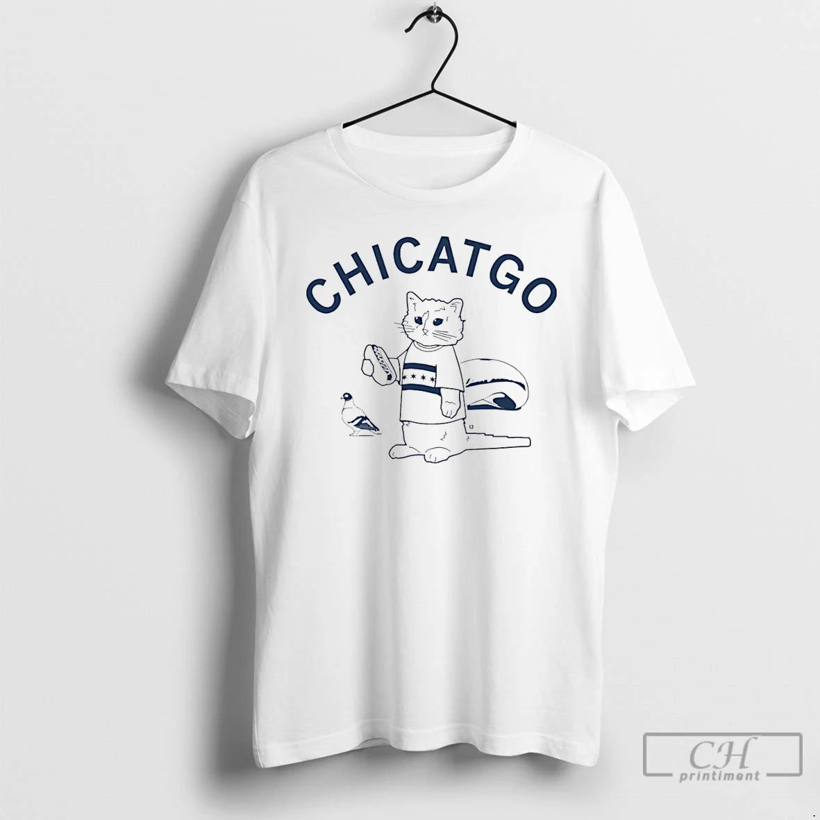 Premium Chicatgo Is For Windy Kitties T-Shirts, Hoodie, Sweatshirt | AU18TeeNovaLab.com