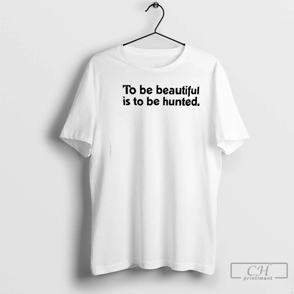 Premium Childish Gambino Wearing To Be Beautiful Is To Be Hunted T-Shirts, Hoodie, Sweatshirt | AU18TeeNovaLab.com