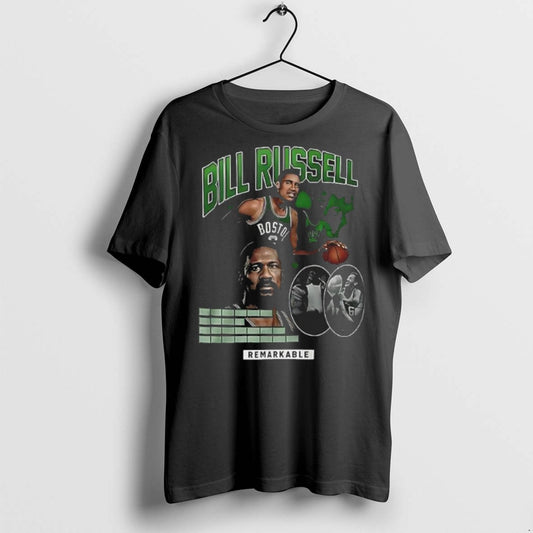 Premium Christian Gonzalez Bill Russell Boston Celtics Remarkable T Shirts Hoodie, Sweatshirt | AU18TeeNovaLab.com