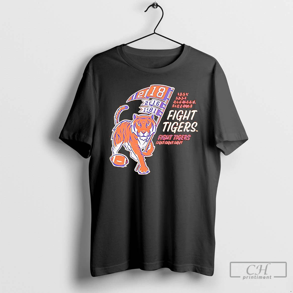 Premium Clemson Tigers Fight Tigers T-Shirts, Hoodie, Sweatshirt | AU18TeeNovaLab.com