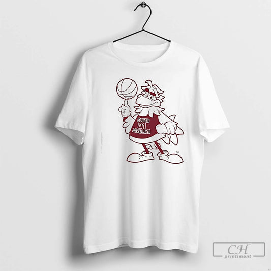 Premium Cocky University Of South Carolina Gamecocks Basketball Mascot T-Shirts, Hoodie, Sweatshirt | AU18TeeNovaLab.com