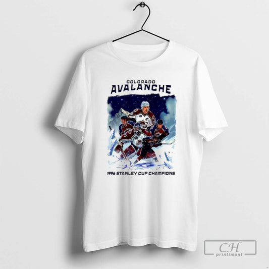 Premium Colorado Avalanche 1996 Stanley Cup Champions Shirt Sweater Hoodie, Sweatshirt | AU18TeeNovaLab.com