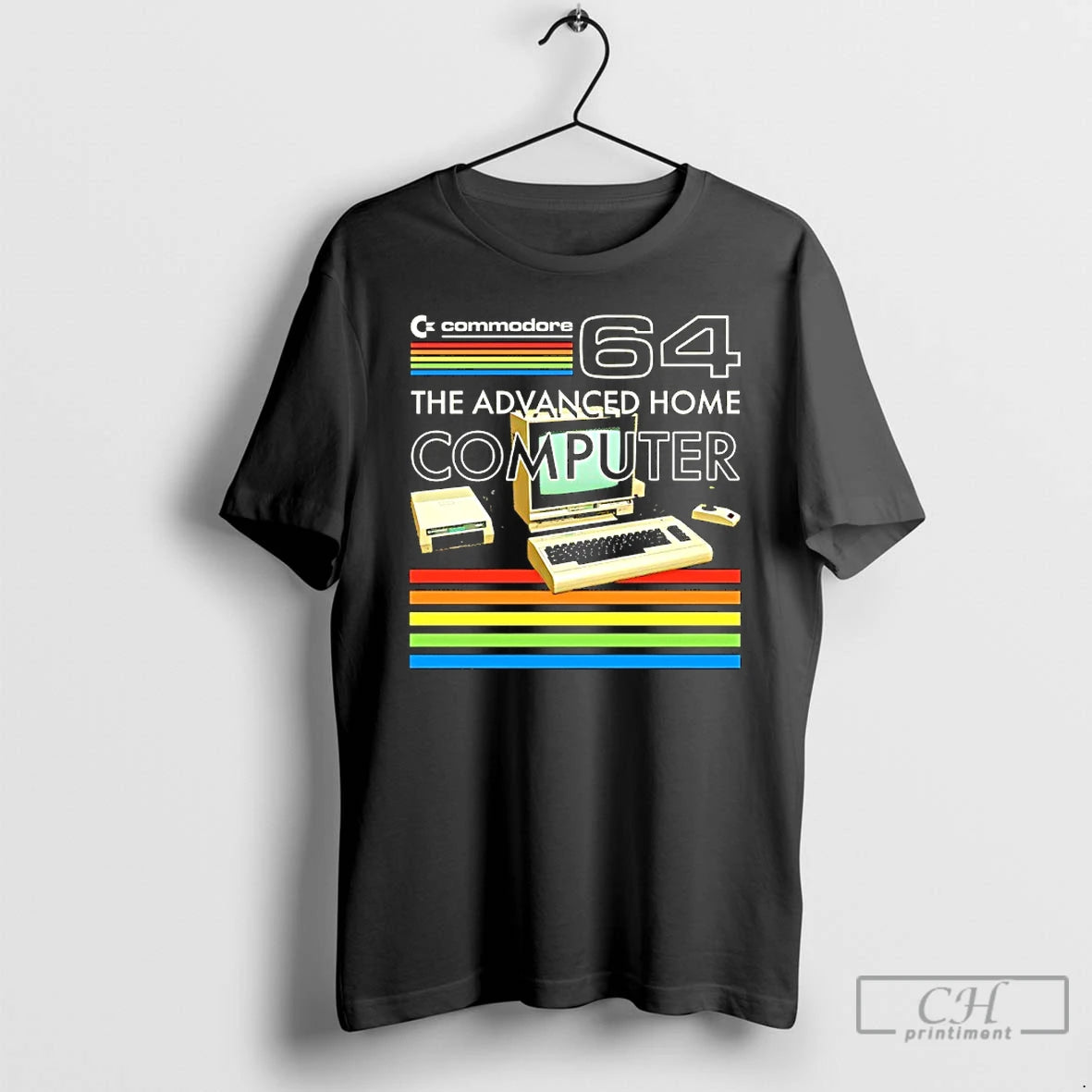 Premium Commodore 64 The Advanced Home Computer Vintage T-Shirts, Hoodie, Sweatshirt | AU18TeeNovaLab.com