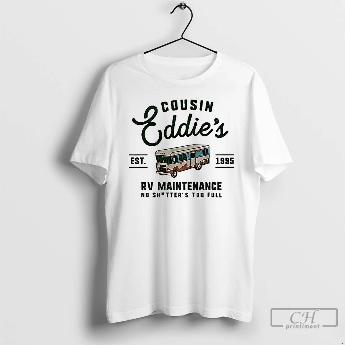 Premium Cousin Eddies Rv Maintenance No Shitters Too Full Est 1995 T-Shirts, Hoodie, Sweatshirt | AU18TeeNovaLab.com