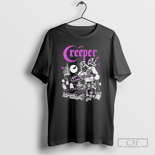 Premium Creeper Mistress Of Death Car Shirt Sweater Hoodie, Sweatshirt | AU18TeeNovaLab.com