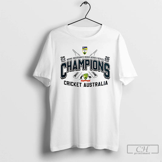 Premium Cricket Australia 2025 Nrma Insurance Mens Ashes Champions T-Shirts, Hoodie, Sweatshirt | AU18TeeNovaLab.com