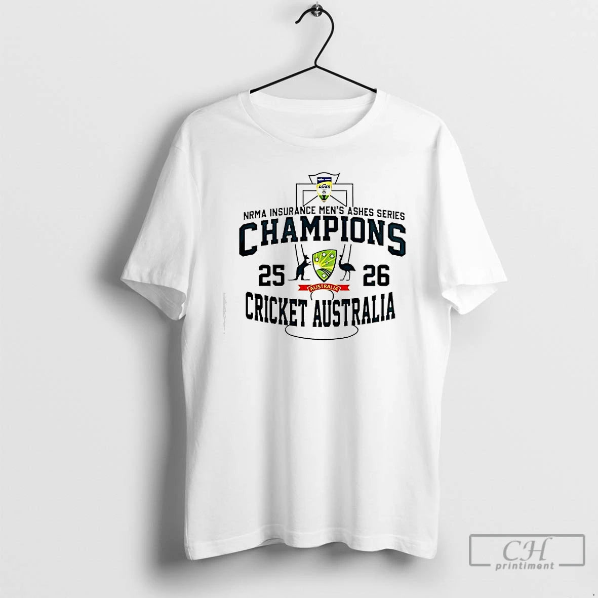 Premium Cricket Australian 25 26 Nrma Insurance Mens Ashes Series Champions T-Shirts, Hoodie, Sweatshirt | AU18TeeNovaLab.com