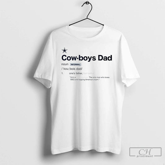 Premium Dallas Cowboys Dad Definition Ornaments T Shirts