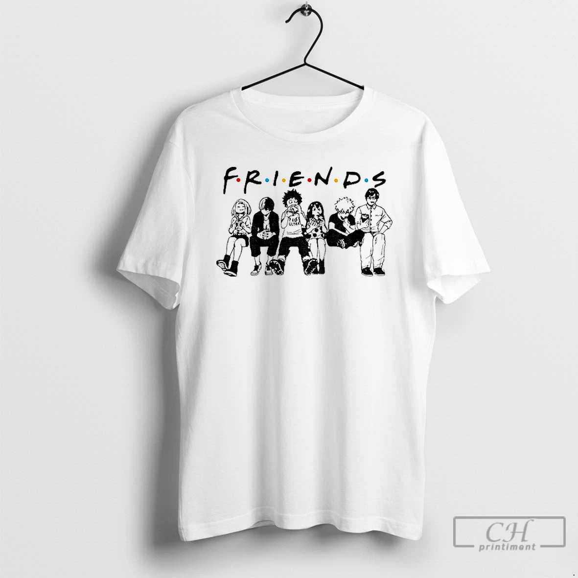 Premium Deku Vs Shigaraki My Hero Academia Friends T-Shirts, Hoodie, Sweatshirt | AU18TeeNovaLab.com