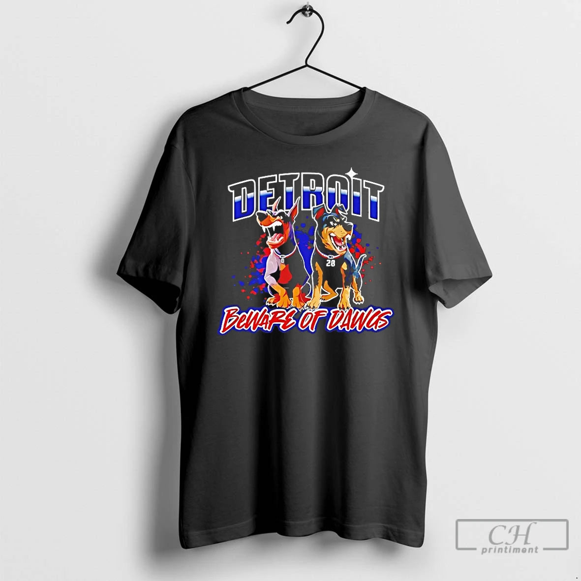 Premium Detroit Beware Of Dawgs T-Shirts, Hoodie, Sweatshirt | AU18TeeNovaLab.com