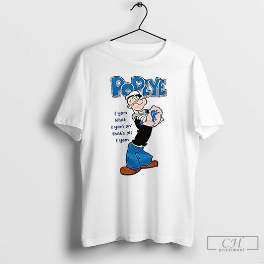 Premium Detroit Lions X Popeye I Yam What I Yam An Thats All I Yam