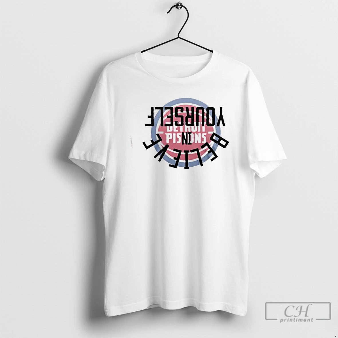Premium Detroit Pistons Believe In Yourself T-Shirts, Hoodie, Sweatshirt | AU18TeeNovaLab.com