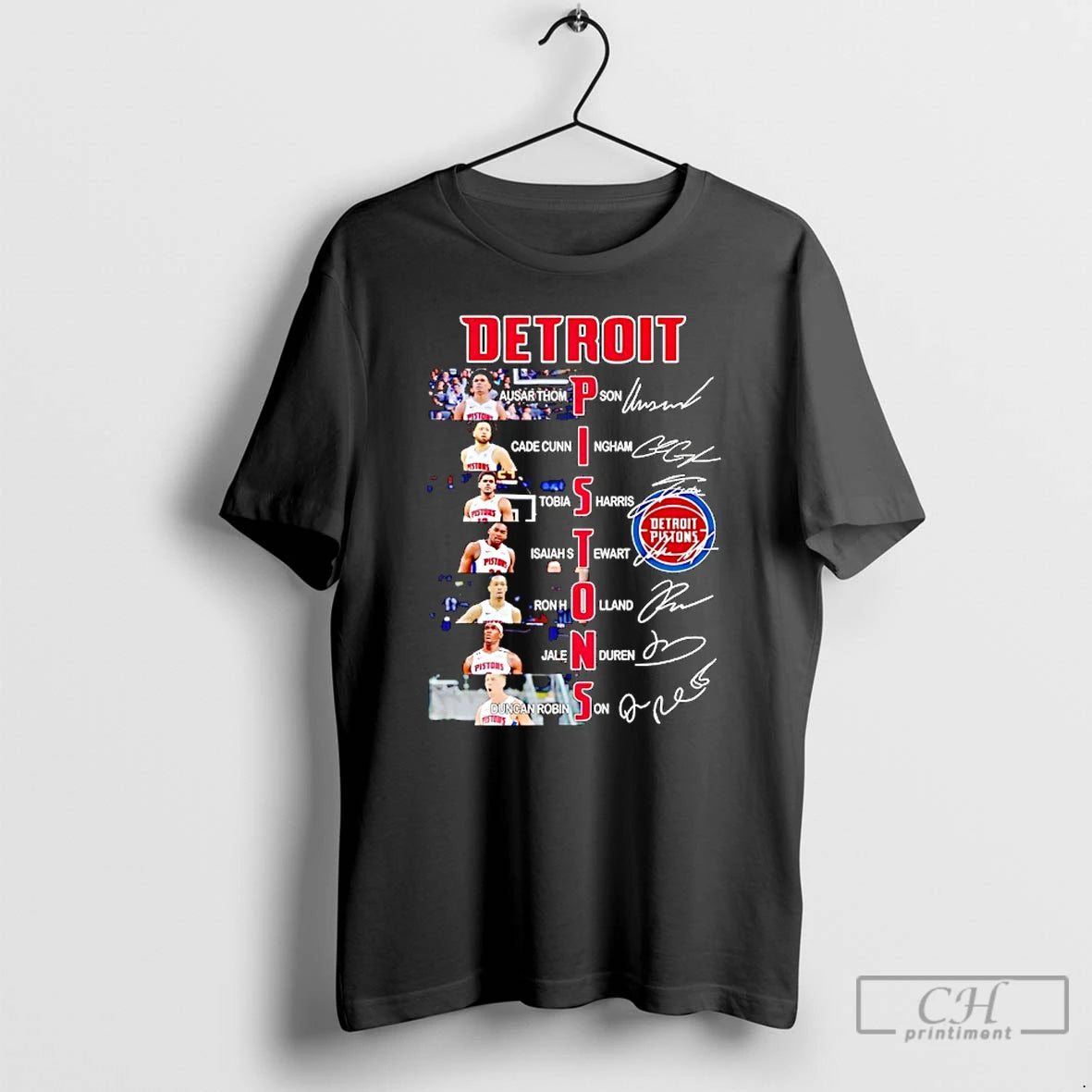 Premium Detroit Pistons Name Of Legends Signatures T-Shirts, Hoodie, Sweatshirt | AU18TeeNovaLab.com