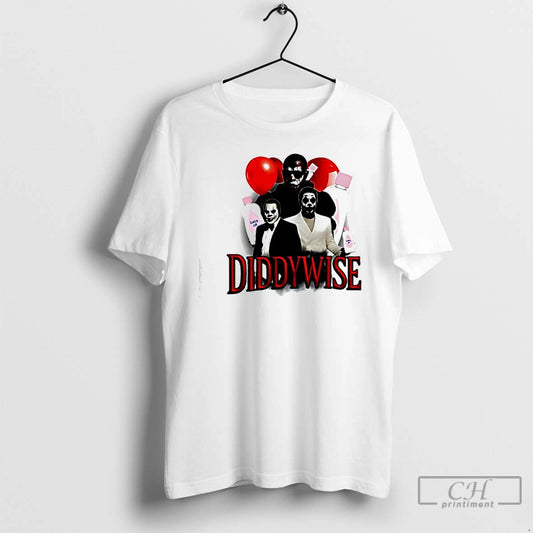 Premium Diddywise Baby Oil Clown Graphic T-Shirts, Hoodie, Sweatshirt | AU18TeeNovaLab.com