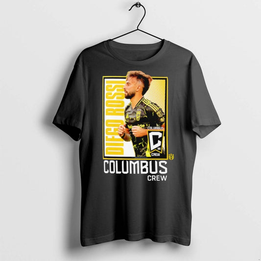 Premium Diego Rossi Columbus Crew Player Program T Shirts