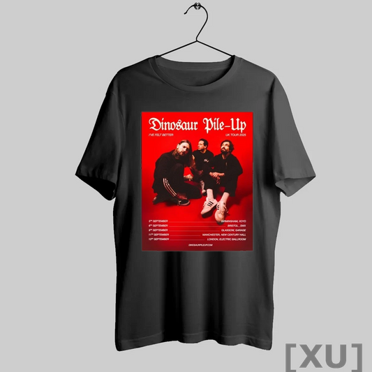 Premium Dinosaur Pile Up Ive Felt Better Uk Tour 2025 Dates T Shirts