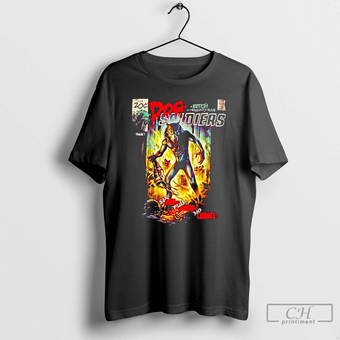 Premium Dog Soldiers Werewolf Horror Comic T-Shirts, Hoodie, Sweatshirt | AU18TeeNovaLab.com