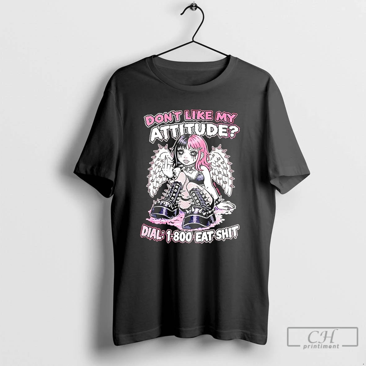 Premium Dont Like My Attitude Dial 1 800 Eat Shit T-Shirts, Hoodie, Sweatshirt | AU18TeeNovaLab.com
