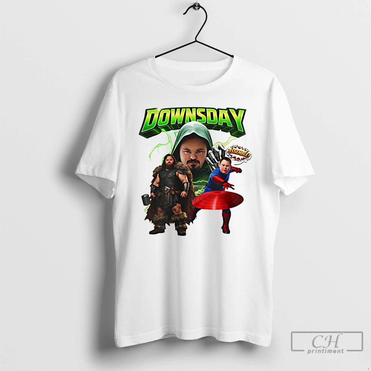 Premium Doomsday Avengers Assemble Down T-Shirts, Hoodie, Sweatshirt | AU18TeeNovaLab.com