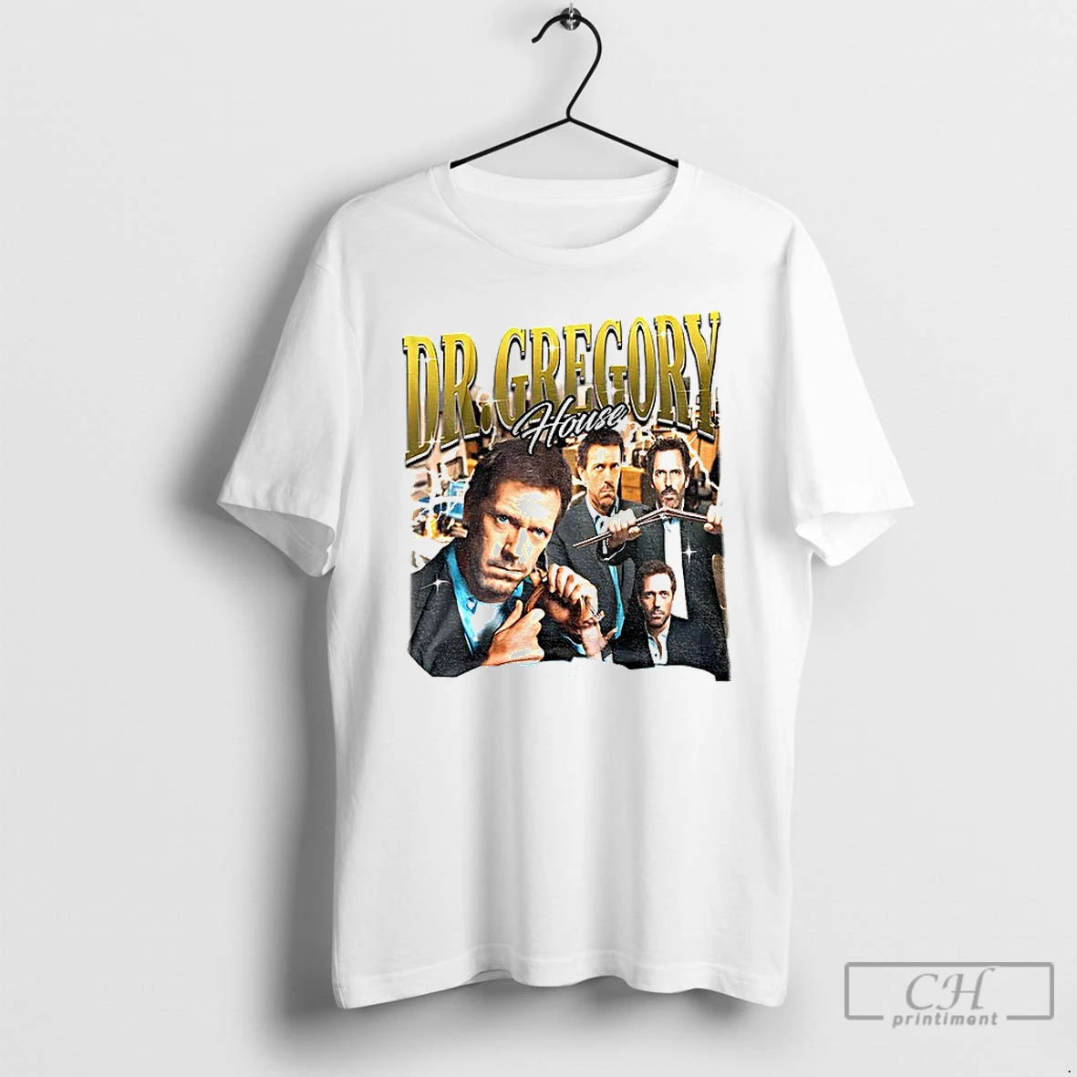 Premium Dr Gregory House Hugh Laurie Graphic T-Shirts, Hoodie, Sweatshirt | AU18TeeNovaLab.com