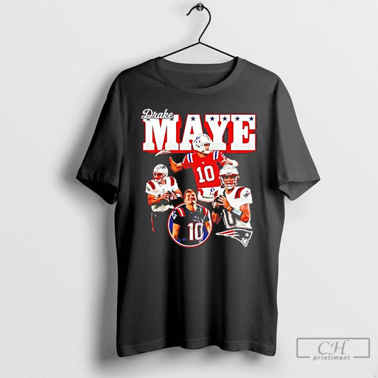 Premium Drake Maye Picture Collage Moments T-Shirts, Hoodie, Sweatshirt | AU18TeeNovaLab.com