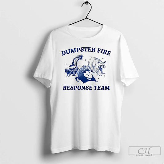 Premium Dumpster Fire Response Team Animals T-Shirts, Hoodie, Sweatshirt | AU18TeeNovaLab.com