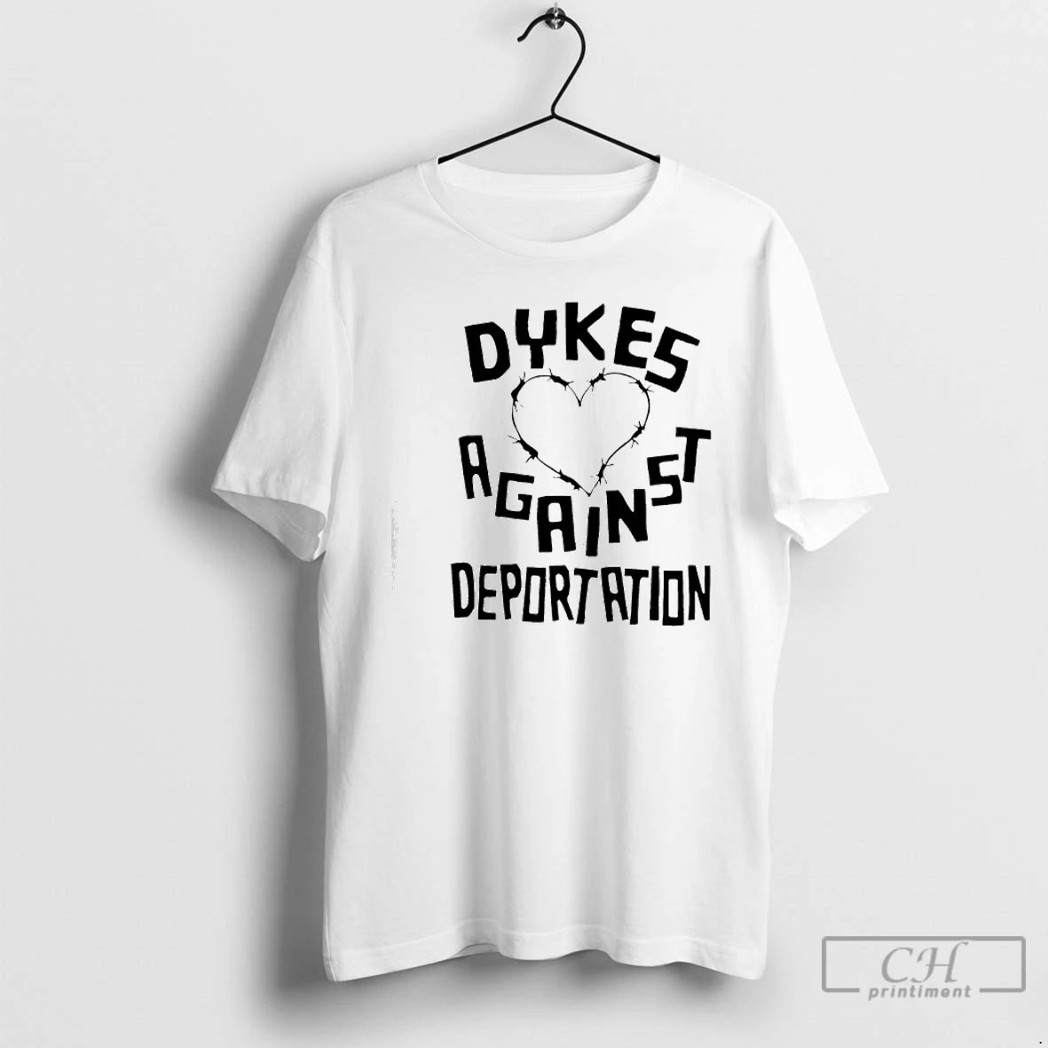 Premium Dykes Against Deportation Queer Immigrant Solidarity T-Shirts, Hoodie, Sweatshirt | AU18TeeNovaLab.com