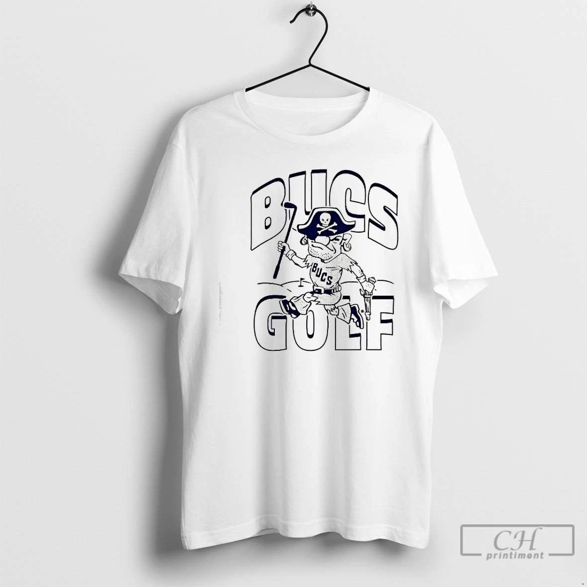 Premium Etsu Buccaneers Golf Mascot Logo T-Shirts, Hoodie, Sweatshirt | AU18TeeNovaLab.com