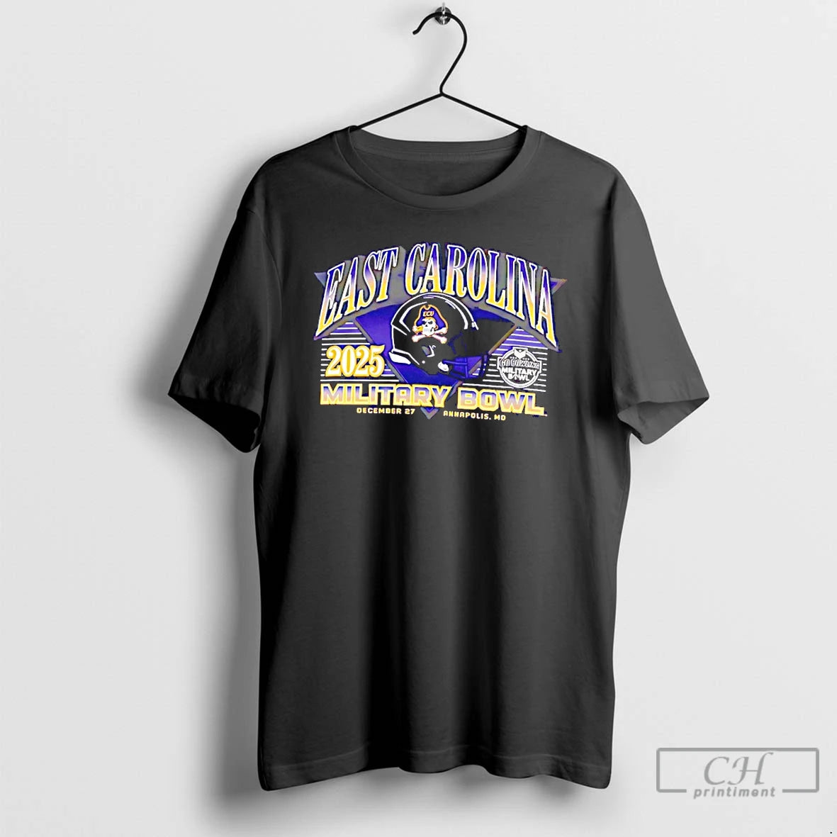 Premium East Carolina Ecu Football 2025 Military Bowl Helmet T-Shirts, Hoodie, Sweatshirt | AU18TeeNovaLab.com