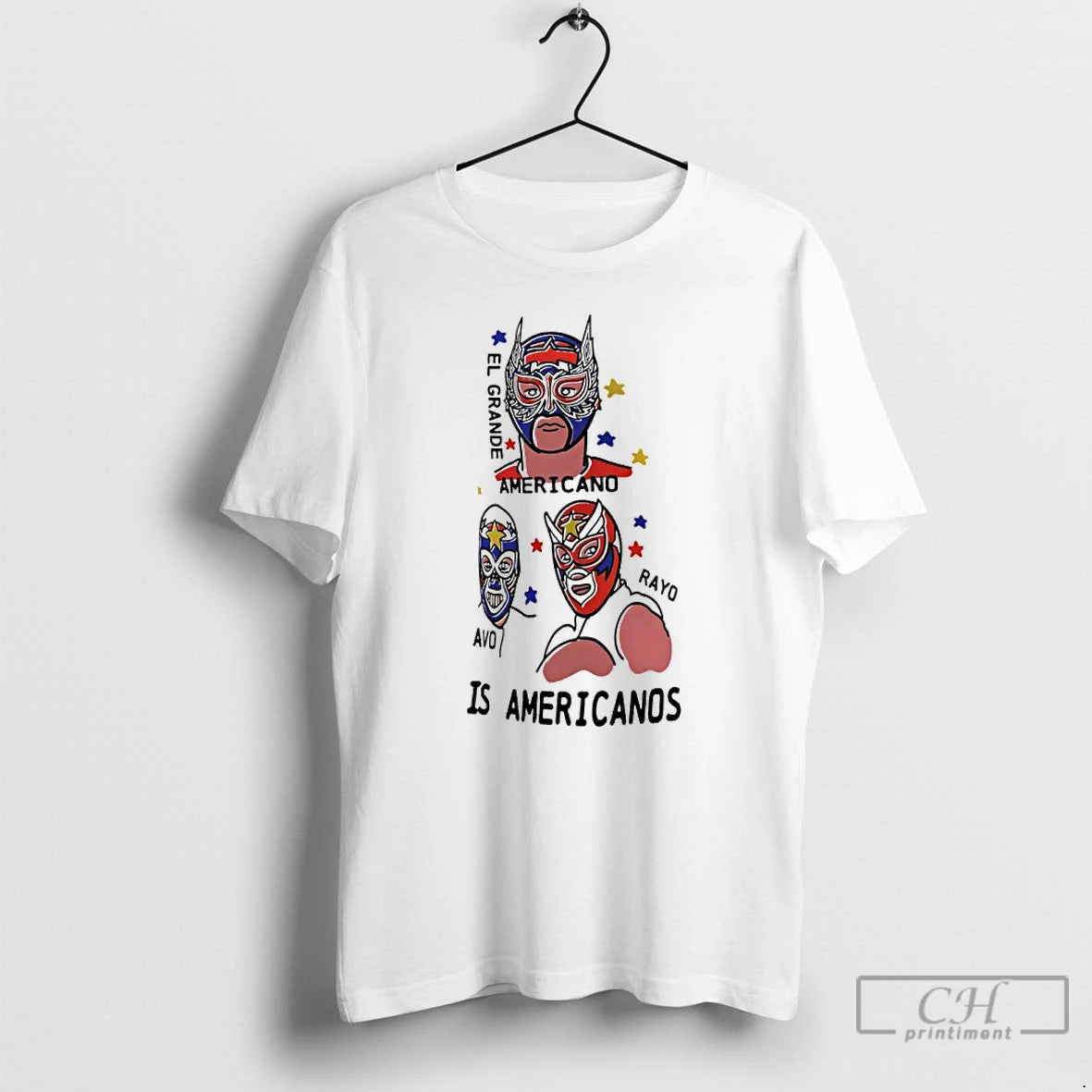 Premium El Grande Americano Rayo Avo Is Americanos Los Americanos Trio T-Shirts, Hoodie, Sweatshirt | AU18TeeNovaLab.com