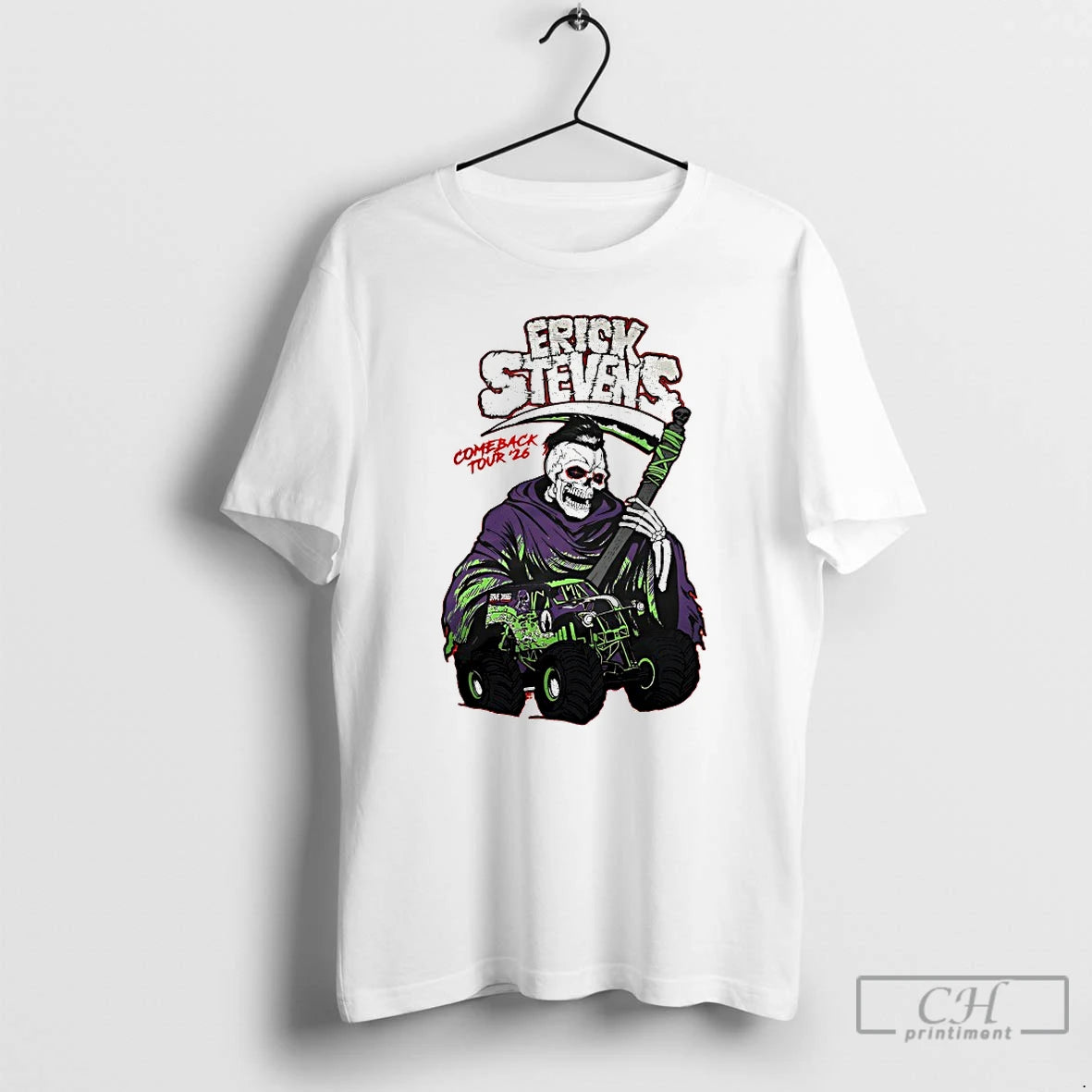 Premium Erick Stevens Comeback Tour 26 T-Shirts, Hoodie, Sweatshirt | AU18TeeNovaLab.com
