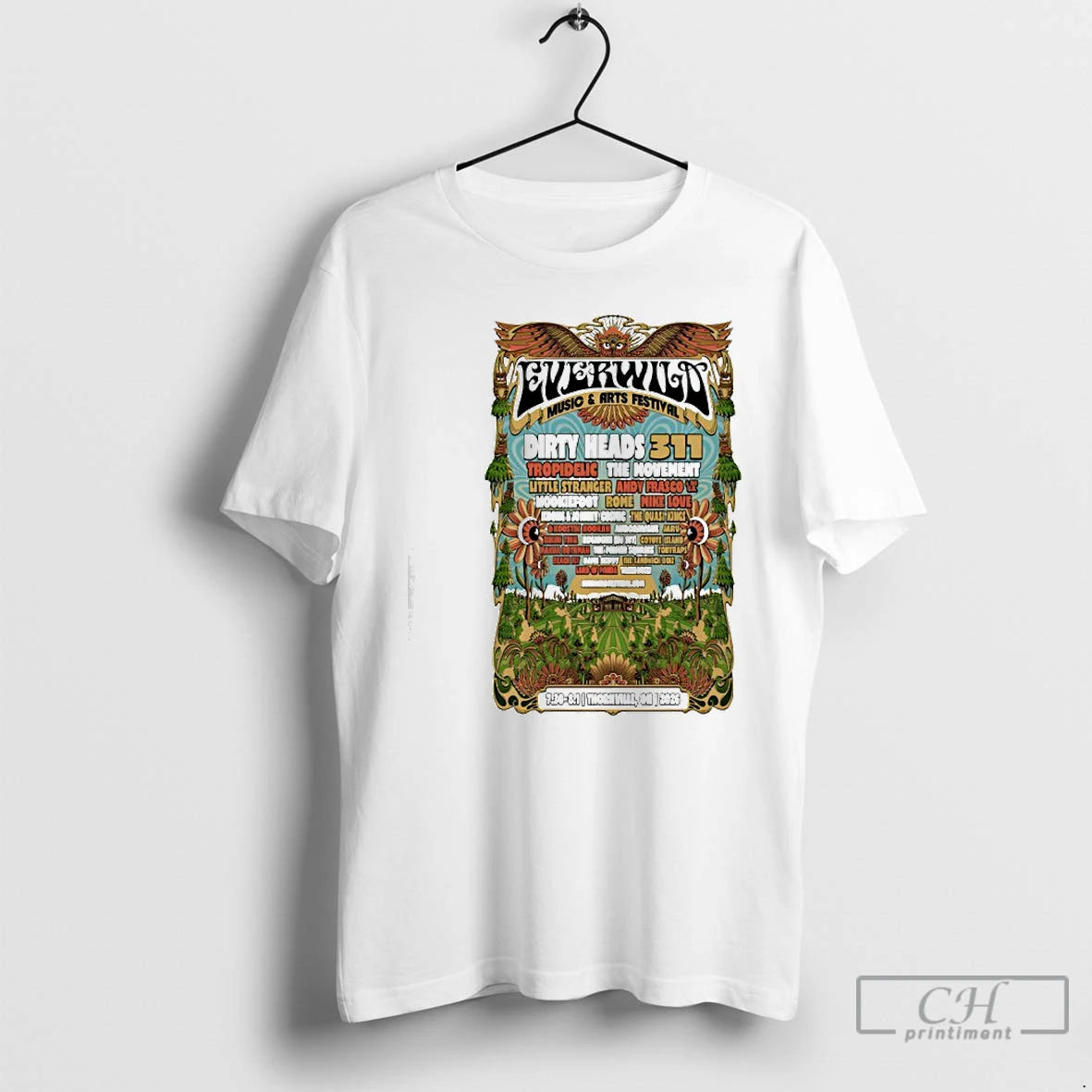 Premium Everwild Music And Arts Festival 7 30 8 1 2026 Thornville Oh T Shirts Hoodie, Sweatshirt | AU18TeeNovaLab.com
