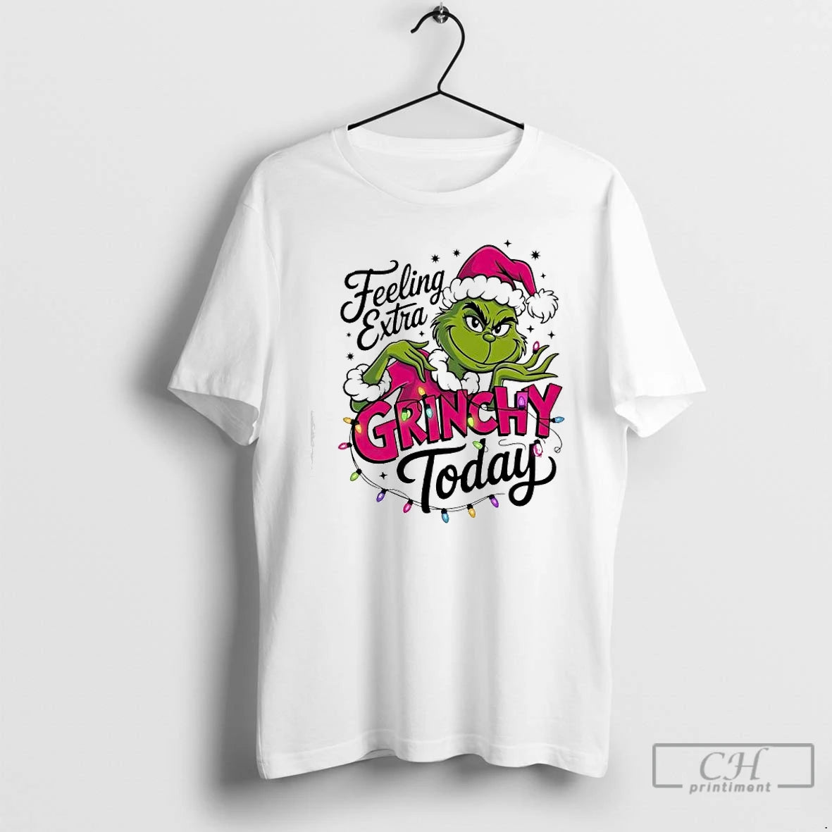 Premium Feeling Extra Grinchy Today Christmas T-Shirts, Hoodie, Sweatshirt | AU18TeeNovaLab.com