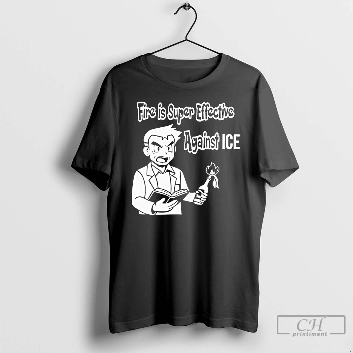 Premium Fire Is Super Effective Against Ice T-Shirts, Hoodie, Sweatshirt | AU18TeeNovaLab.com
