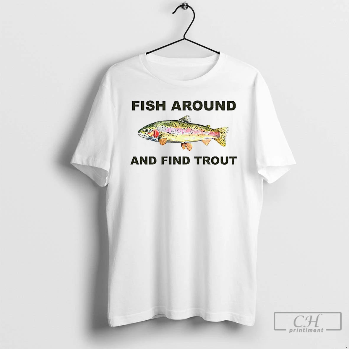 Premium Fish Around And Find Trout Vintage T-Shirts, Hoodie, Sweatshirt | AU18TeeNovaLab.com
