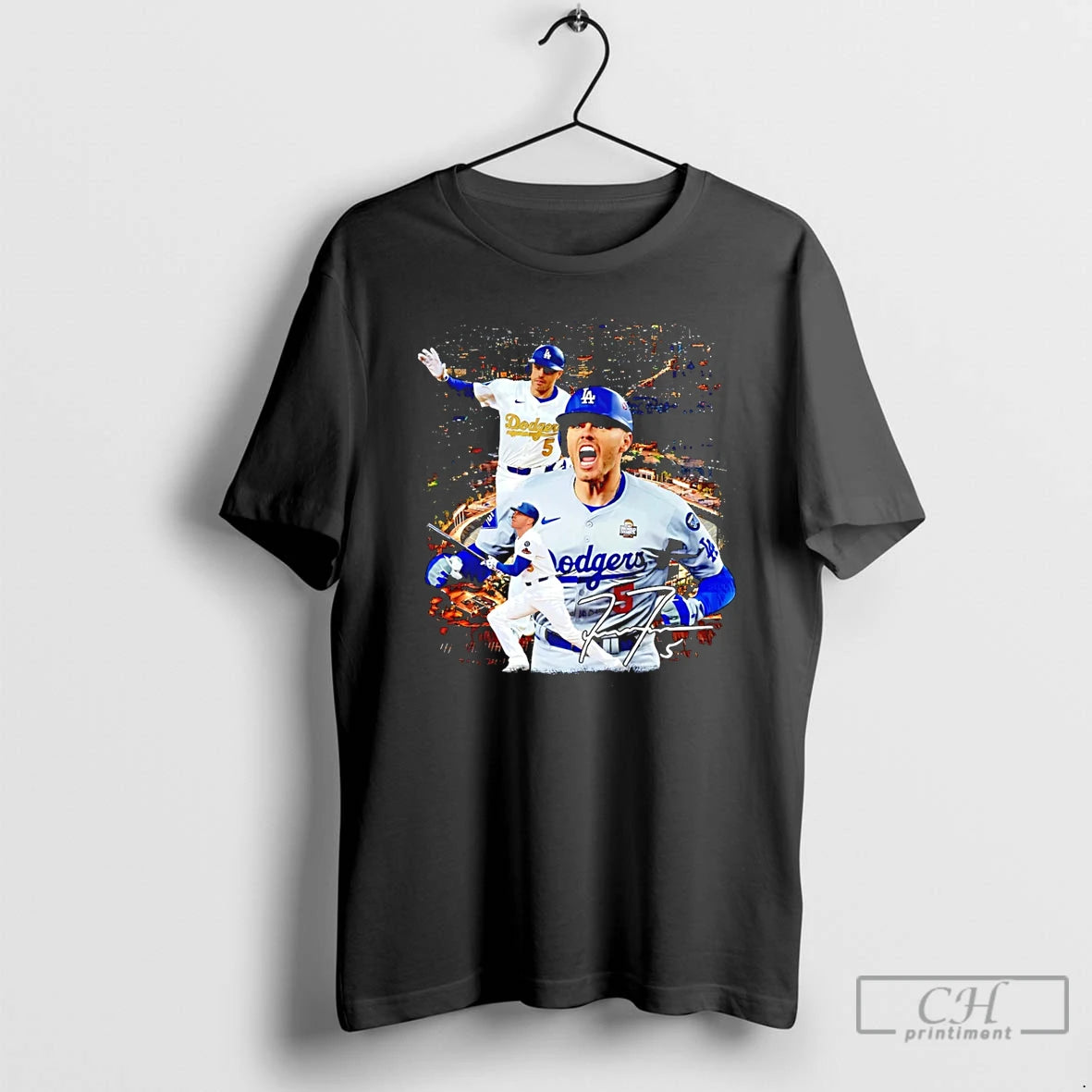 Premium Freddie Freeman Los Angeles Dodgers Signature Player Collage 2026 T-Shirts, Hoodie, Sweatshirt | AU18TeeNovaLab.com