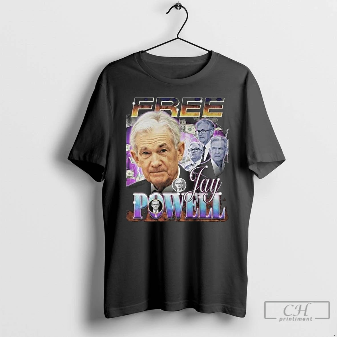 Premium Free Jay Powell Jerome Powell T-Shirts, Hoodie, Sweatshirt | AU18TeeNovaLab.com
