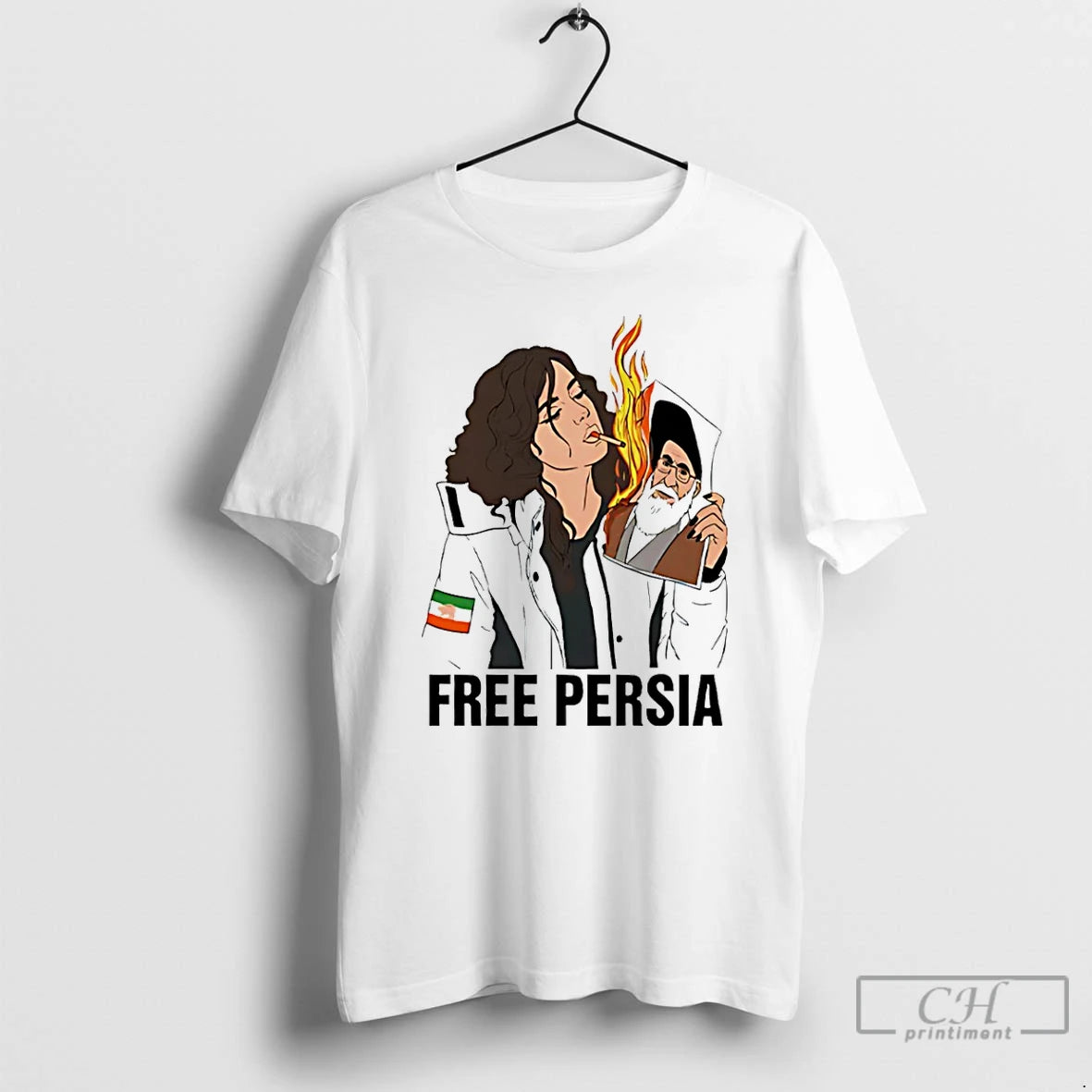 Premium Free Persia Woman Life Freedom T-Shirts, Hoodie, Sweatshirt | AU18TeeNovaLab.com