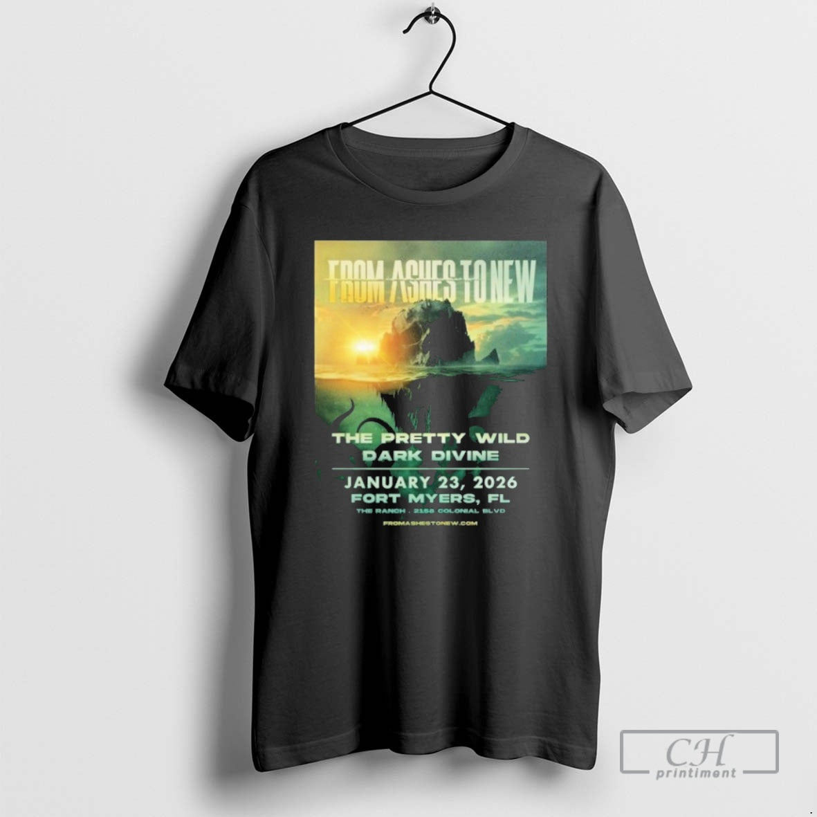 Premium From Ashes To New Fort Myers Fl Jan 23 2026 Shirt Sweater Hoodie, Sweatshirt | AU18TeeNovaLab.com