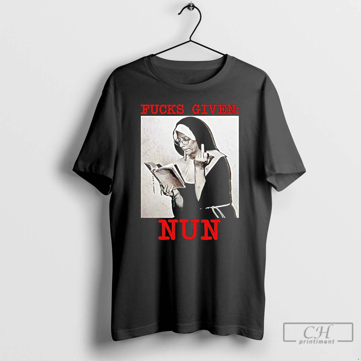 Premium Fucks Given Nun T-Shirts, Hoodie, Sweatshirt | AU18TeeNovaLab.com