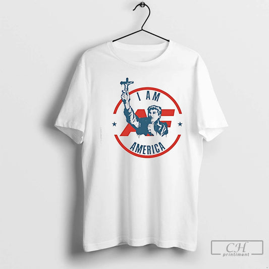 Premium Fuentes I Am America First Crucifix T-Shirts, Hoodie, Sweatshirt | AU18TeeNovaLab.com