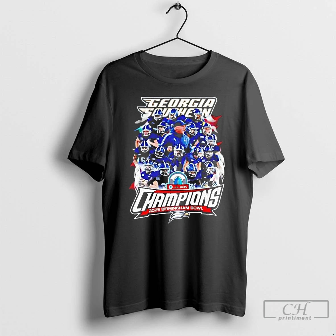 Premium Georgia Southern 2025 Birmingham Bowl Champions Team Players T-Shirts, Hoodie, Sweatshirt | AU18TeeNovaLab.com