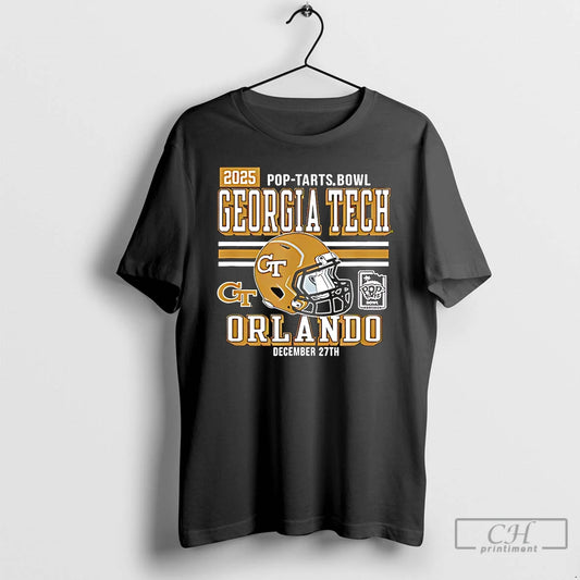 Premium Georgia Tech Yellow Jackets Pop Tarts Bowl 2025 Christmas T-Shirts, Hoodie, Sweatshirt | AU18TeeNovaLab.com