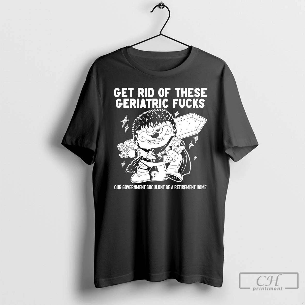 Premium Get Rid Of These Geriatric Fucks T-Shirts, Hoodie, Sweatshirt | AU18TeeNovaLab.com