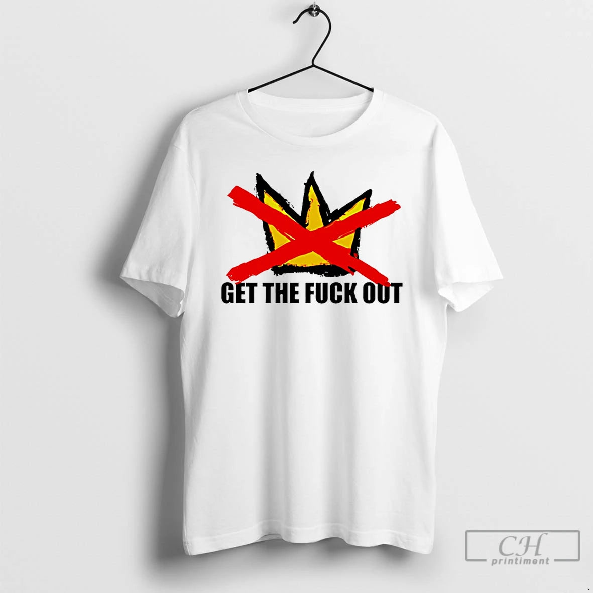 Premium Get The Fuck Out Of Minneapolis Cown No King T-Shirts, Hoodie, Sweatshirt | AU18TeeNovaLab.com