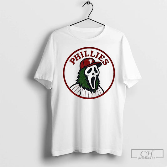 Premium Ghostface Philadelphia Phillies Mlb Baseball 2025