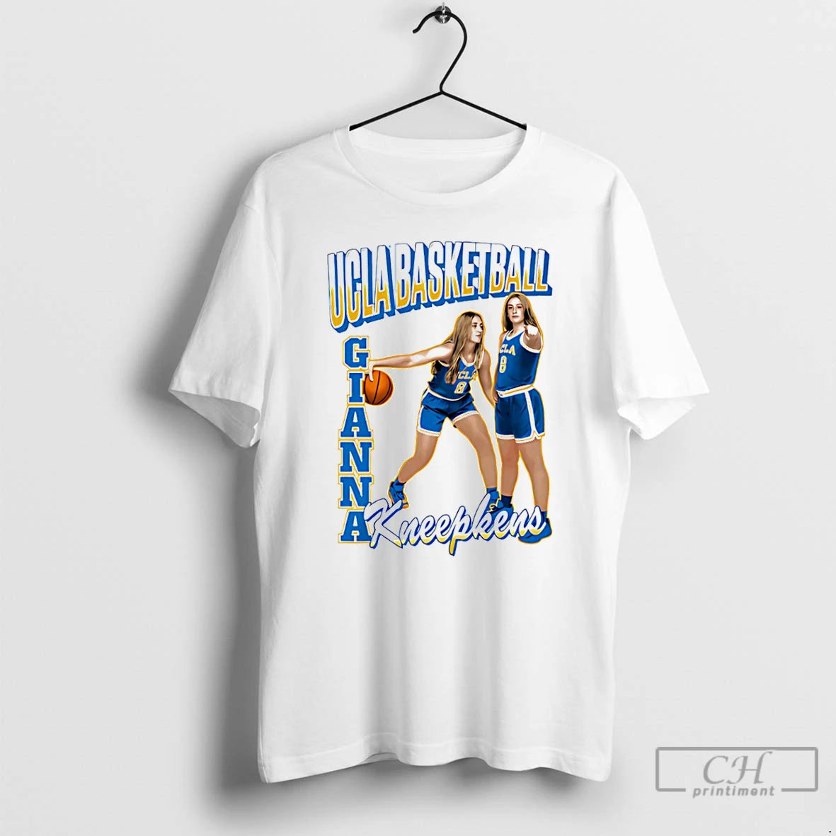 Premium Gianna Kneepkens Ucla Bruins Illustrated T-Shirts, Hoodie, Sweatshirt | AU18TeeNovaLab.com