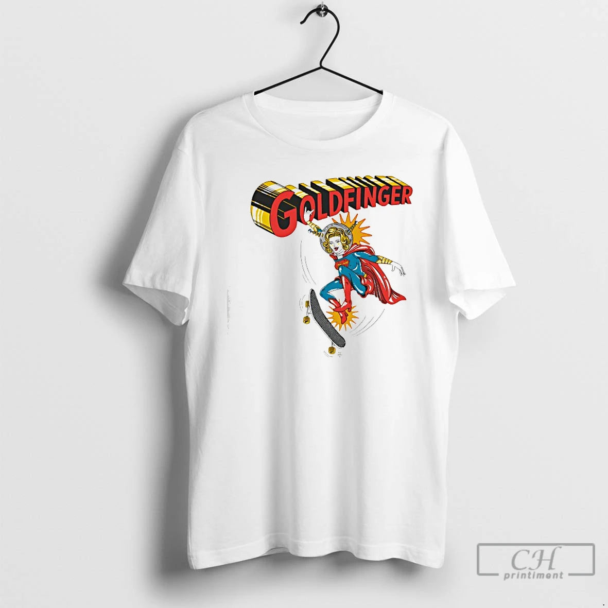 Premium Goldfinger Superwoman T-Shirts, Hoodie, Sweatshirt | AU18TeeNovaLab.com