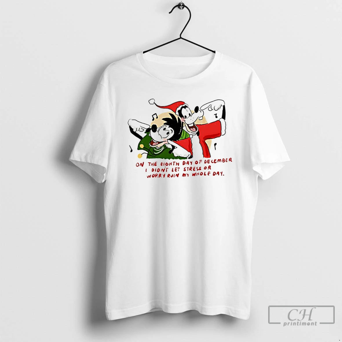 Premium Goofy And Max Goof Christmas On The Eighth Day Of December I Didnt Let T-Shirts, Hoodie, Sweatshirt